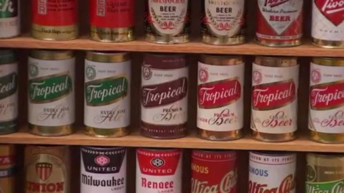 Beer can collectors find valuable treasures